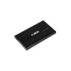 iBox HD-01 IEU2F01 2,5" ārējā HDD kaste, SATA, USB 2.0, alumīnija, melna