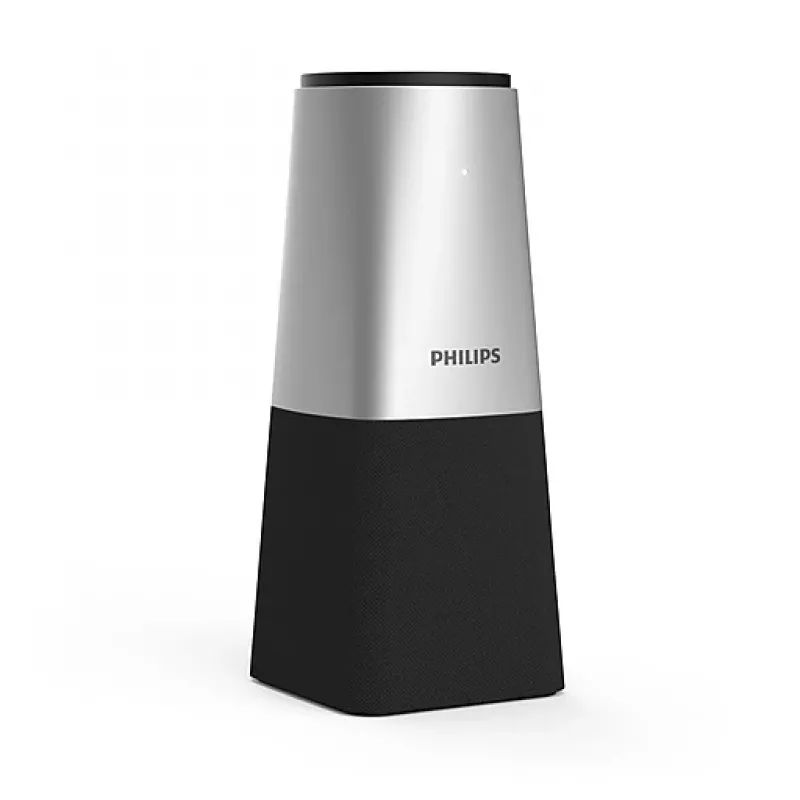 Philips PSE0540 Smart Meeting portatīvs konferenču mikrofons, USB-C, melns/sudrabains