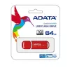 USB zibatmiņa ADATA DashDrive UV150 64 GB, USB Type-A 3.2 Gen 1, sarkana, ar vāciņu