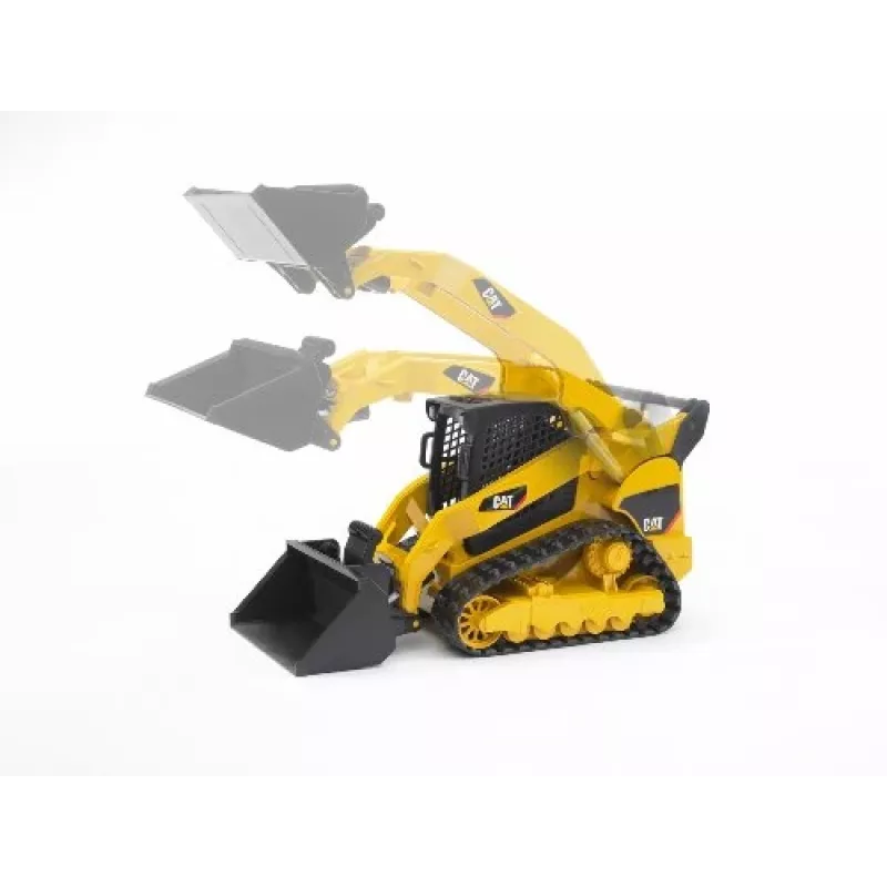 BRUDER 02136 CATERPILLAR daudzfunkciju iekrāvējs, 1:16 mērogs