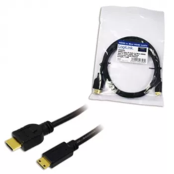 LogiLink CH0022 HDMI kabelis 1,5 m, HDMI A (standarta) – HDMI C (mikro)