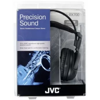 JVC HA-RX700 Austiņas Vadu Virsgalvas Melnas