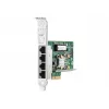 HPE 331T - Tīkla adapteris - PCIe 2.0 x4 zema profila Gigabit Ethernet x4