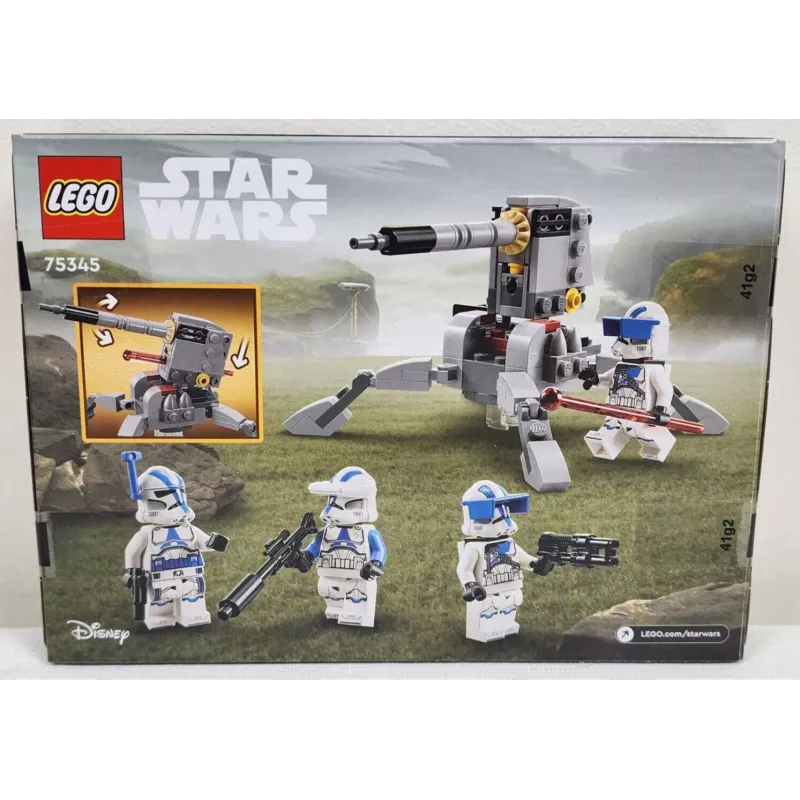 LEGO 75345 Zvaigžņu kari 501. leģiona kaujas komplekts būvējama rotaļlieta