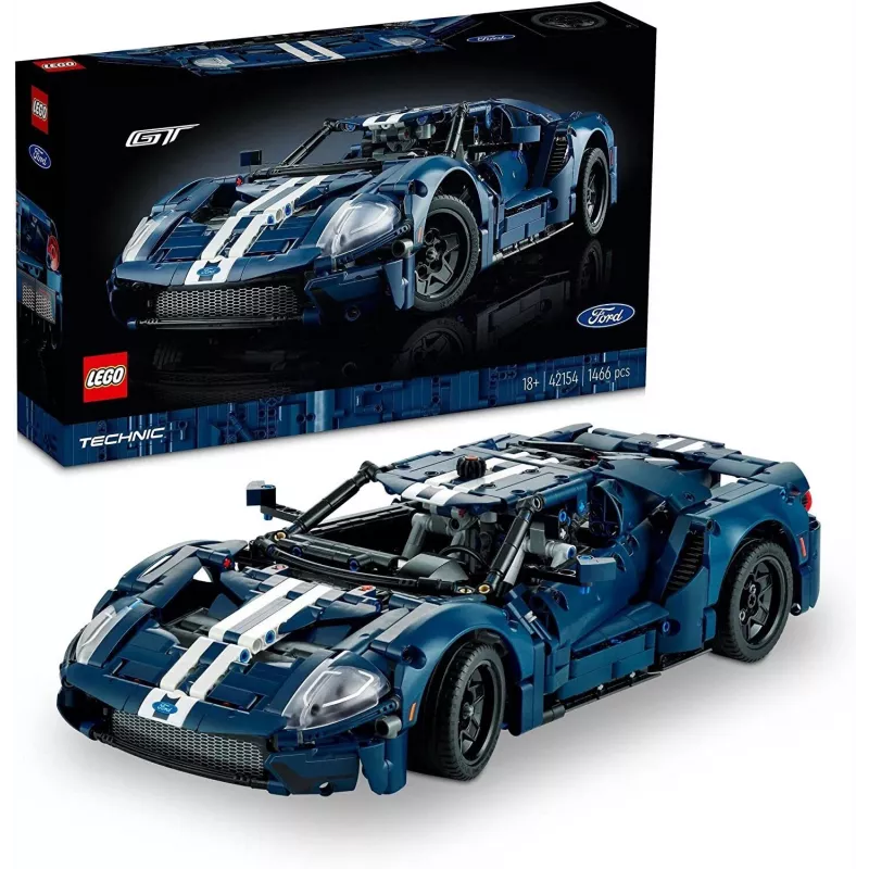 LEGO Technic 42154 2022 Ford GT modelis pieaugušajiem