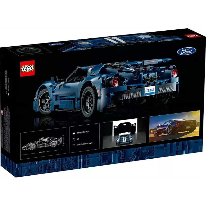LEGO Technic 42154 2022 Ford GT modelis pieaugušajiem