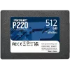 Patriot Memory P220 512 GB SSD disks, 2,5″, SATA III (P220S512G25)