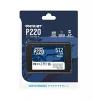 Patriot Memory P220 512 GB SSD disks, 2,5″, SATA III (P220S512G25)