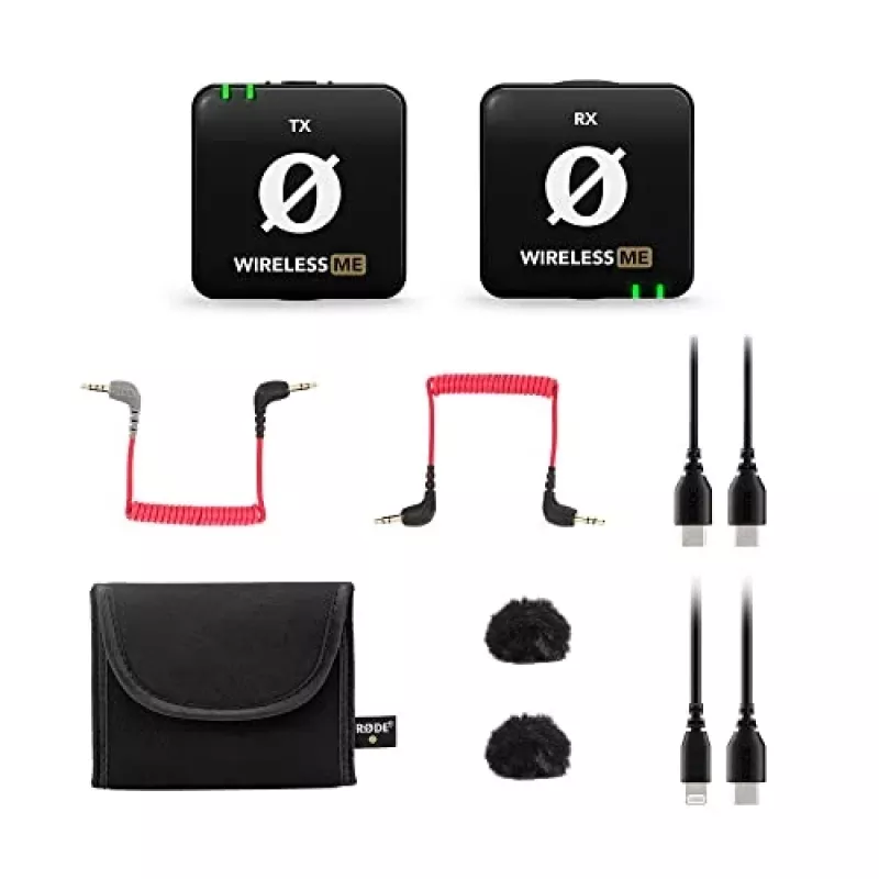 RODE Wireless ME divkanālu bezvadu mikrofona sistēma vlogeriem un podkastu veidotājiem