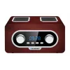 Pārnēsājams radio BLAUPUNKT PP5.2BR — FM radio, 60 atmiņas vietas, USB/MP3, AUX, akumulators 1000 mAh, 3 W RMS, bronzas krāsa