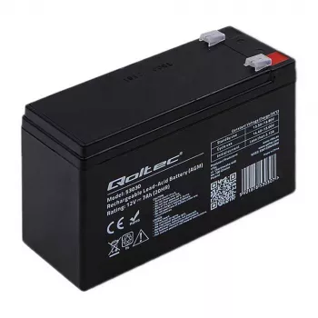 QOLTEC 53030 AGM akumulators 12V 7Ah