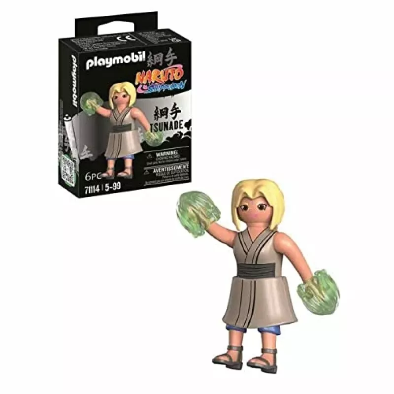 Playmobil 71114 Naruto: Tsunade Figūra Naruto Shippuden Anime Kolekcionāra Figūru Komplekts Piemērots Bērniem un Faniem 5+ Gadiem