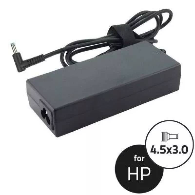 Qoltec barošanas bloks HP klēpjdatoriem 90W 19.5V 4.62A 4.5x3.0 + pin 50052.90w.hp