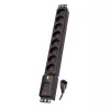 Pagarinātājs lestar LZRM 810 BW ar IEC 320 savienotāju, 5,0 m kabelis