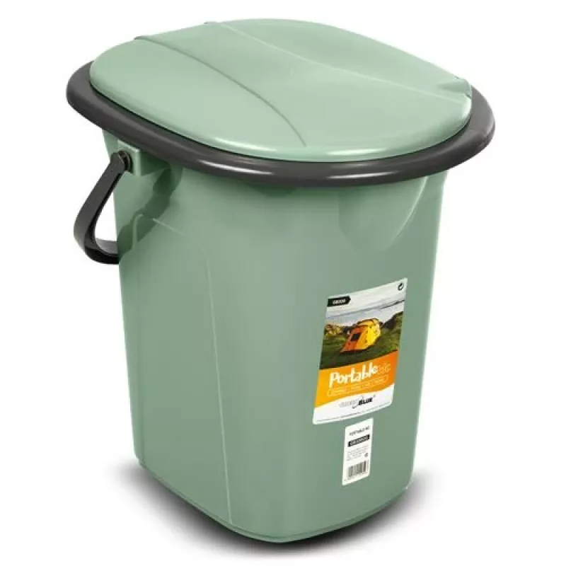 Portatīvais tualetes spainis GreenBlue GB320GG — viegls un kompakts tualetes spainis