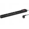 Pārsprieguma aizsargs Armac M9/15/CZ Melns 9 AC kontaktligzdas 250V 1.5m