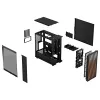 Fractal Design North Midi Tower Black - datora korpuss ar koka priekšpusi