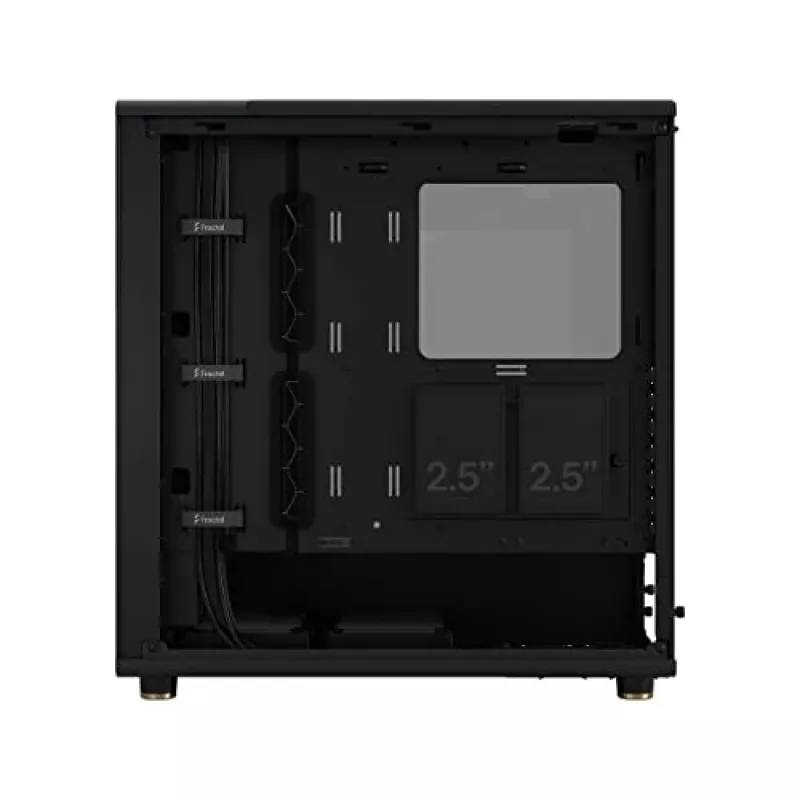 Fractal Design North Midi Tower Black - datora korpuss ar koka priekšpusi