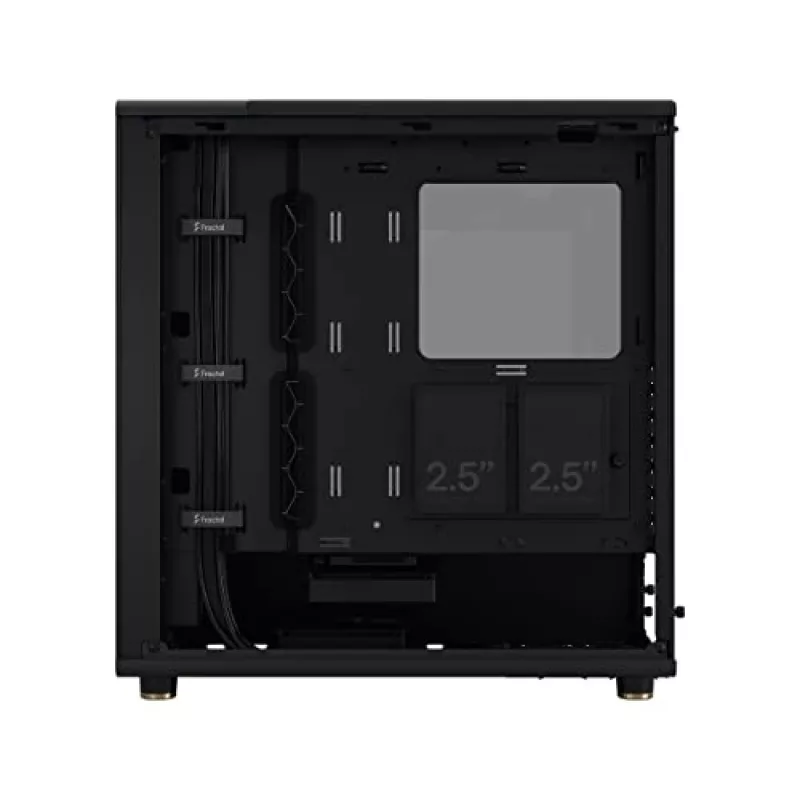 Fractal Design North Midi Tower Black - datora korpuss ar koka priekšpusi