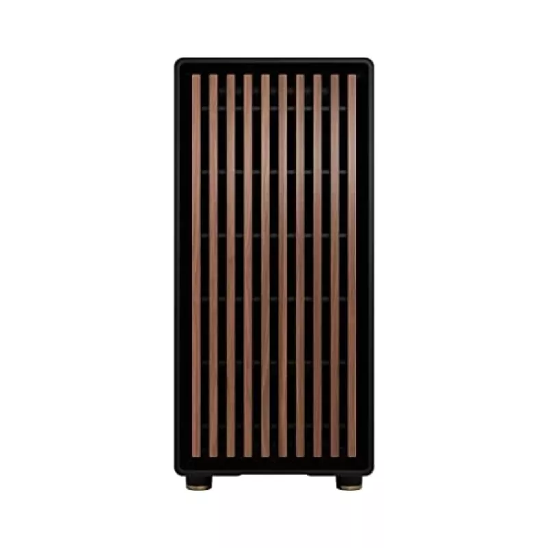 Fractal Design North Midi Tower Black - datora korpuss ar koka priekšpusi