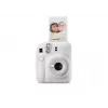 Momentkamera Fujifilm Instax Mini 12 Balta — 86×54 mm izdrukas, 60 mm fokusa attālums, AA baterija