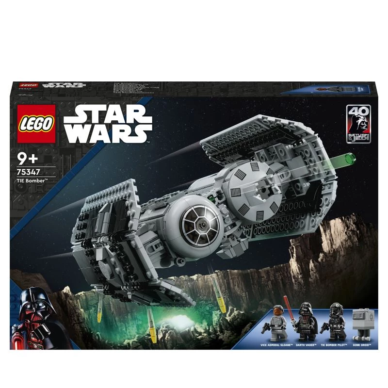 LEGO Star Wars 75347 TIE bumbvedējs un 75360 Jedi iznīcinātājs komplekts