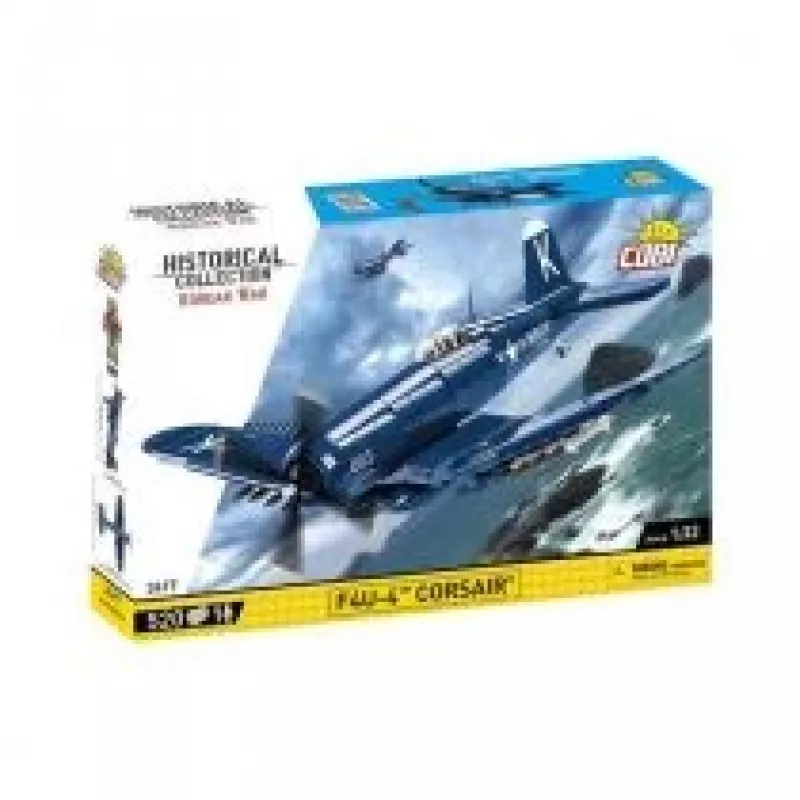 Būvējamais modelis COBI F4U-4 Corsair, 520 gabali, Korejas karš