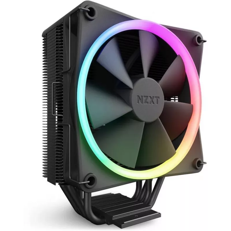 NZXT T120 RGB CPU dzesētājs 12 cm Melns 1 gab.