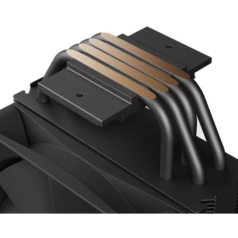 NZXT T120 RGB CPU dzesētājs 12 cm Melns 1 gab.