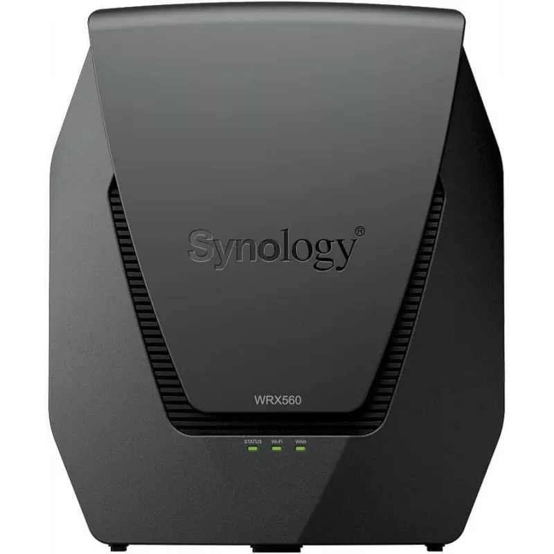 Maršrutētājs Synology WRX560 divjoslu 2.4 GHz 5 GHz Wi-Fi 6