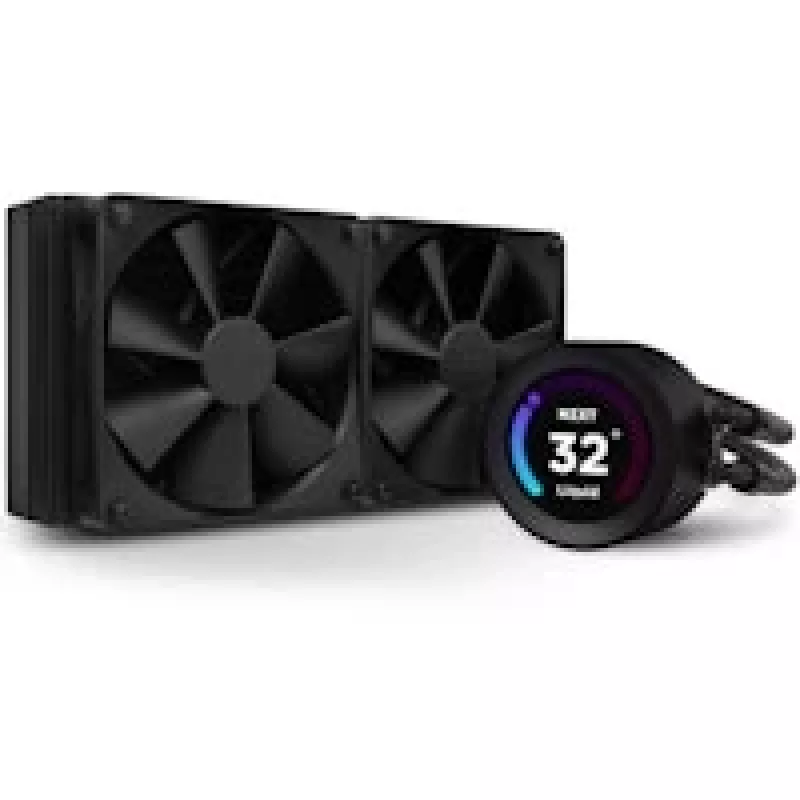 Visu vienā šķidruma dzesētājs NZXT Kraken Elite 280 14 cm Melns
