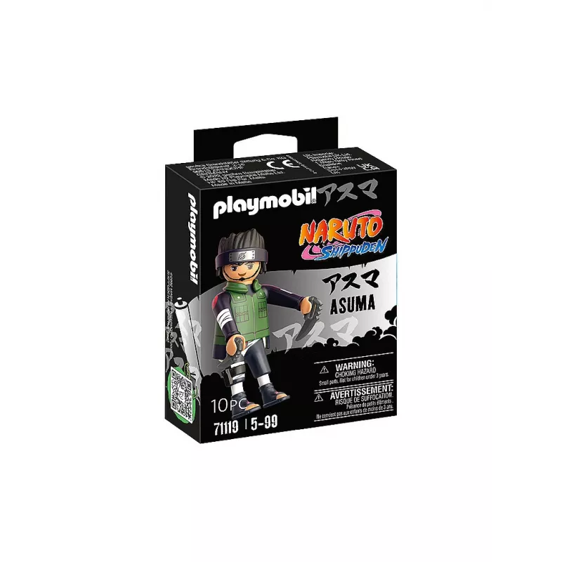 PLAYMOBIL 71107 Naruto: Shikamaru Figūriņa Komplekts Naruto Shippuden Anime Kolekcionējama Figūriņa Spēļu Komplekts Bērniem un Faniem 5+ Gadiem