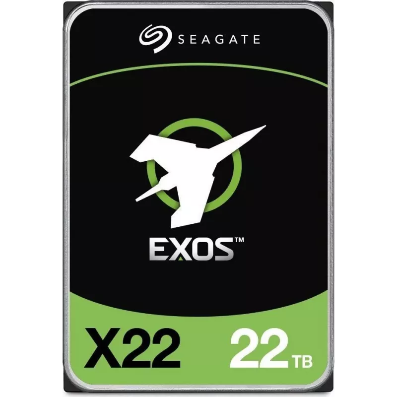 Seagate ST22000NM001E iekšējais cietais disks 22 TB 7200 RPM 512 MB 3.5 collu Serial ATA