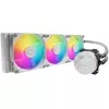 Šķidruma dzesēšanas komplekts Cooler Master MasterLiquid 360L Core ARGB Balts 12 cm ventilatori