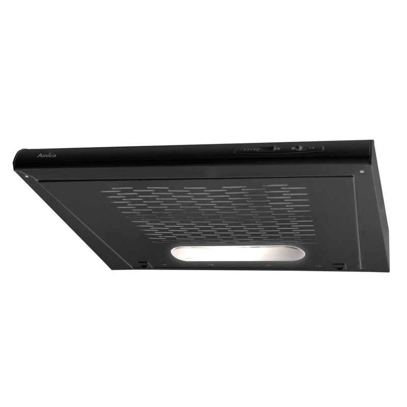 Iebūvējamā tvaika nosūcēja AMICA OSC6212B, 600 mm, maks. izsūkšana 163 m³/h, alumīnija tauku filtrs, LED, 3 ātrumi