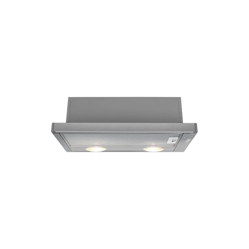 Beko HNT61210X tvaika nosūcējs, daļēji iebūvējams (izvelkams), nerūsējošais tērauds, 280 m³/h