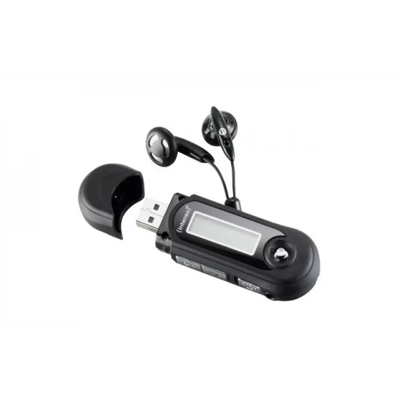 Intenso Music Walker - Digitālais atskaņotājs - 16 GB - Melns