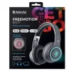 Austiņas Defender FREEMOTION B571 LED bezvadu binaurālas, 4 cm draiveri, 6–8 h akumulators, slēgta akustika, 20–20000 Hz