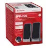 Defender SPK-225 Vadu 2.0 Skaļruņi, 4 W RMS, USB/DC 5V, 3.5 mm, Melni
