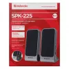 Defender SPK-225 Vadu 2.0 Skaļruņi, 4 W RMS, USB/DC 5V, 3.5 mm, Melni