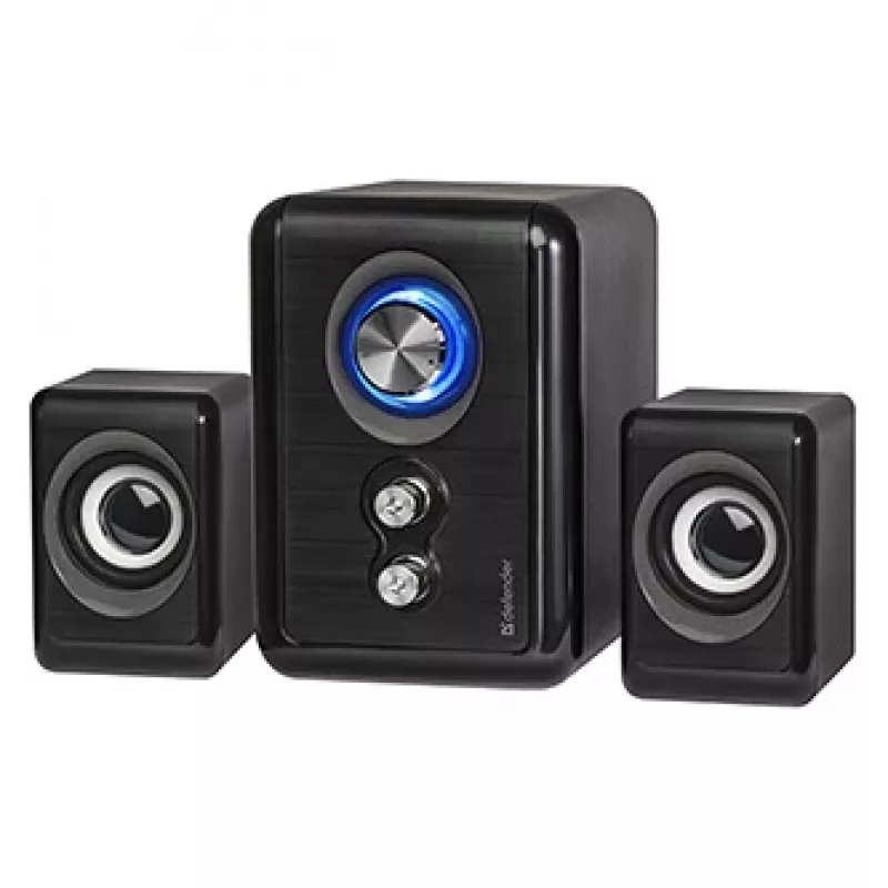 DEFENDER V11 11 W vadu 2.1 darbvirsmas skaļruņi, USB 5 V, melni