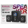 DEFENDER V11 11 W vadu 2.1 darbvirsmas skaļruņi, USB 5 V, melni