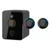 Defender V12 65212 2.1 datora skaļruņu sistēma, 11 W, 5 W basu skaļrunis, USB barošana, LED apgaismojums, melna, 115 x 130 x 223 mm