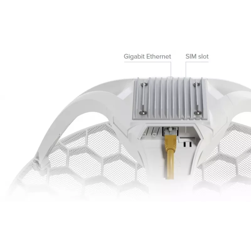 MikroTik LHG LTE18 komplekts – āra mobilo sakaru signāla pastiprinātājs