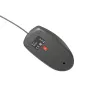 Vadu biroja pele NATEC Ruff Plus USB Type-A, labā roka, 1200 DPI, 3 pogas, melna