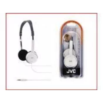 JVC HA-L50W Vieglas austiņas (baltas) Vadu mūzikas austiņas