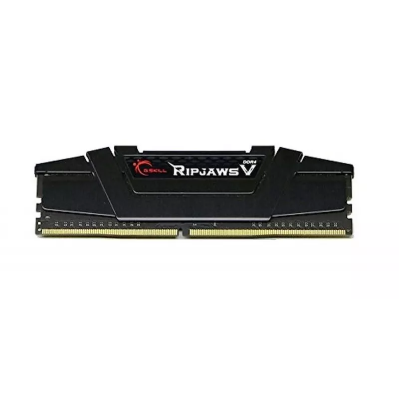 G.SKILL Ripjaws V sērijas DDR4 RAM 64 GB (4x16 GB) 3200 MT/s CL16-18-18-38 1,35 V datora atmiņa UDIMM - melna (F4-3200C16Q-64GVK)