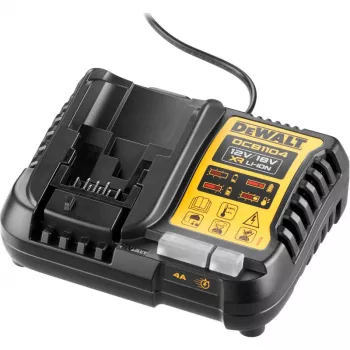 DeWalt DCB1104-QW lādētājs 10.8V un 14.4V litija jonu akumulatoriem, kompakts dizains