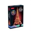 3D Puzle Cubicfun Eifeļa tornis Night Edition LED (306-L534H) – apgaismots arhitektūras 3D puzles modelis
