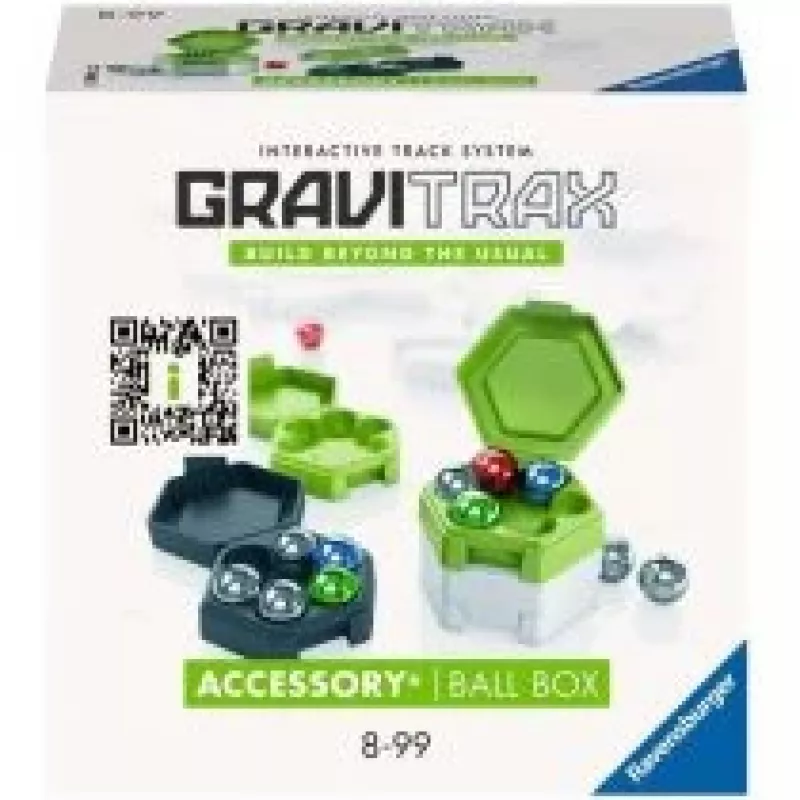 Piederumu bumba GraviTrax Ball Box daudzkrāsains